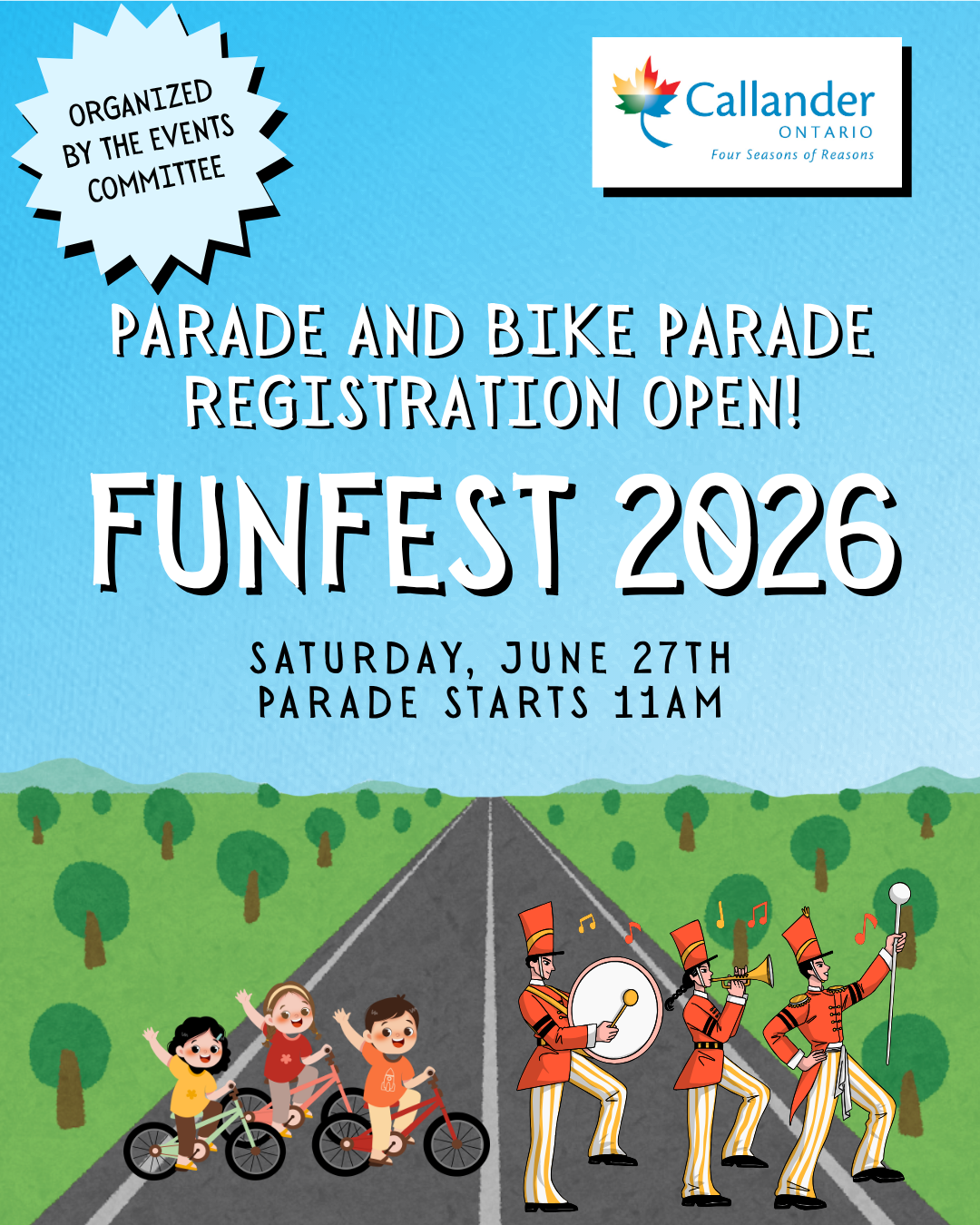 Parade & Bike Parade Registration Open!
